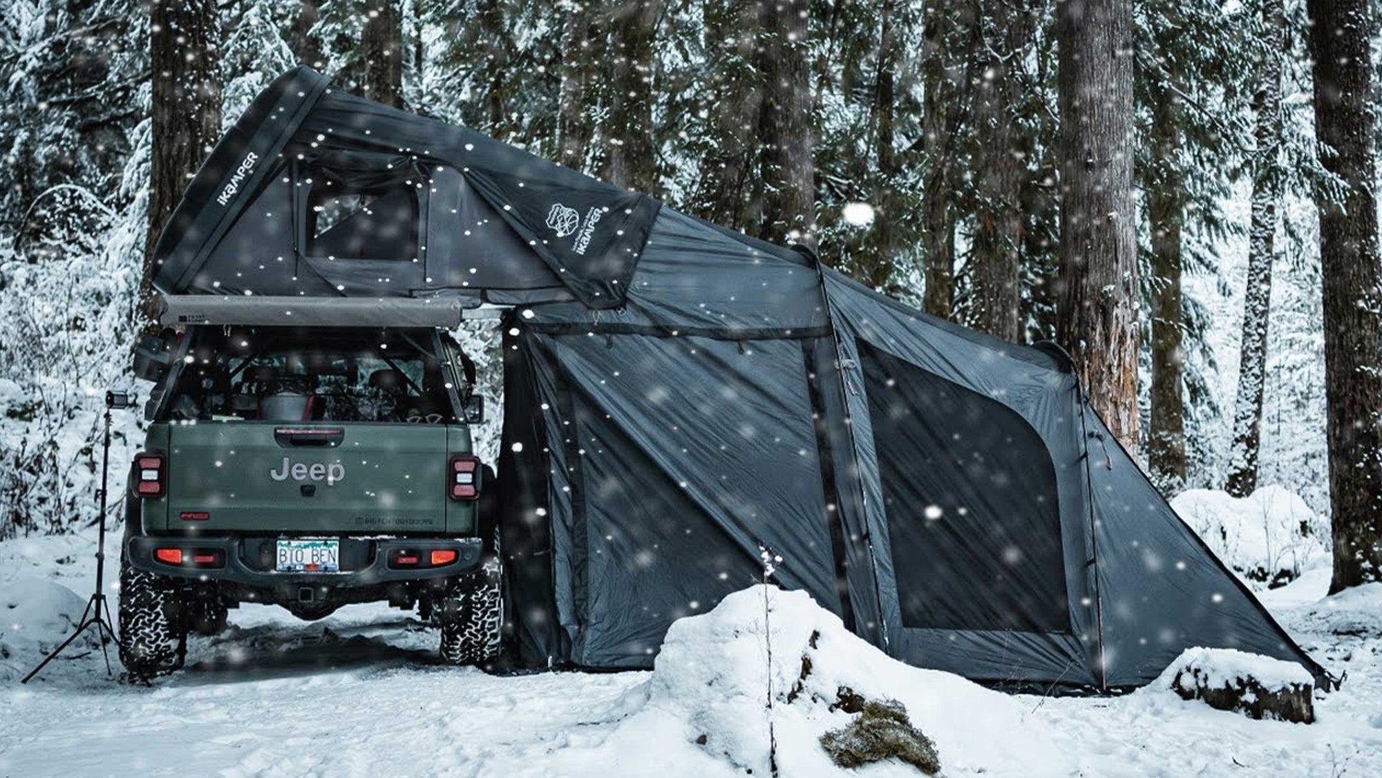 Ep. 6: Snow Camping in the Winter Wonderland with iKamper Annex Plus