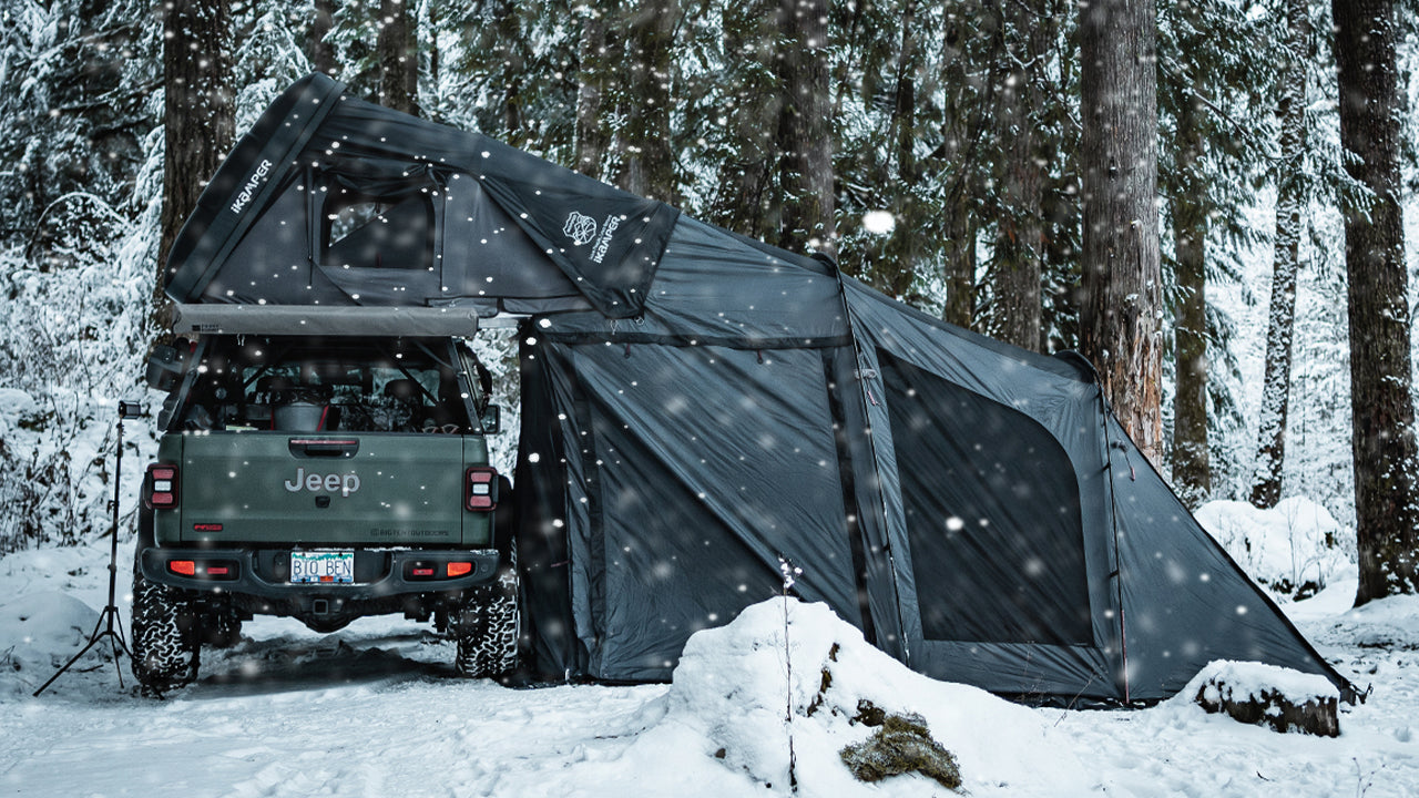 Ep. 6: Snow Camping in the Winter Wonderland with iKamper Annex Plus