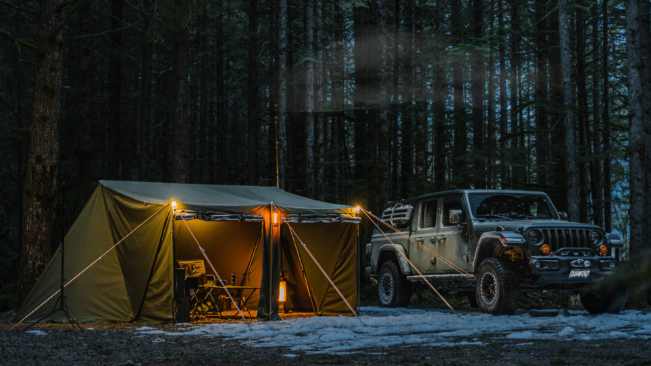 Ep. 8: Last Days of Winter Camping in a Peaceful Forest