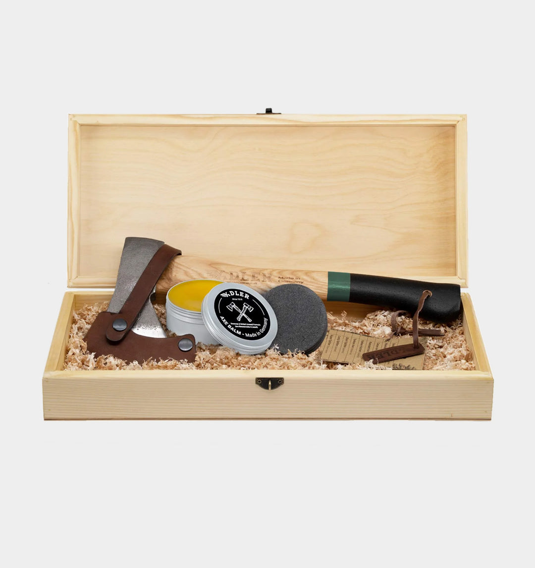 ADLER Hatchet Gift Set (incl. Wooden Box)