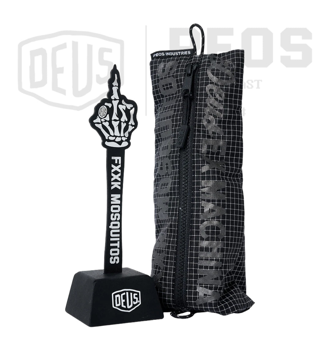 DEUS x PEOS / FM Mosquito Skeleton Coil Holder & Storage Bag