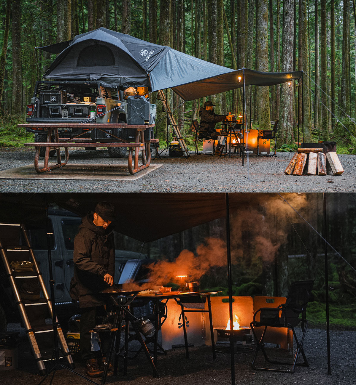 silentfamily / fire reflector / camping essentials / MC Ranch Overland